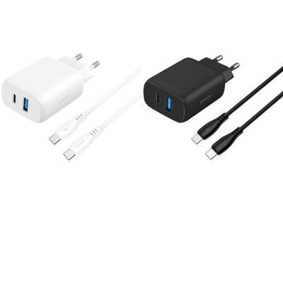 МЗП Proove Silicone Power 2 30W (Type-C + USB) + Cable Type-C to Type-C (1m) — Придбати в Україні