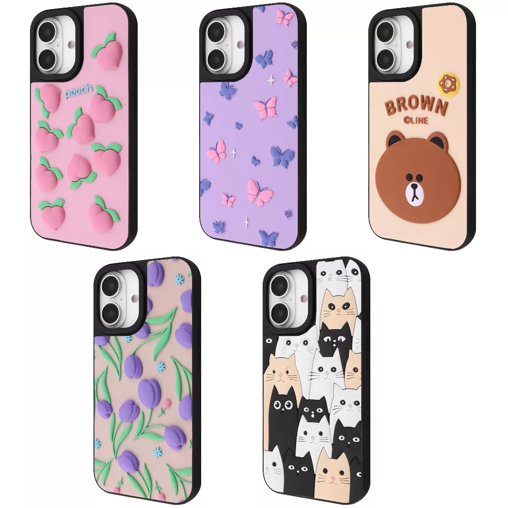 Чехол WAVE Doodle Case iPhone 16