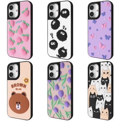 Купить Чехол WAVE Doodle Case iPhone 16 63530 - Ncase