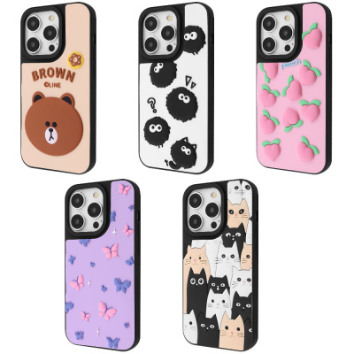 Купить Чехол WAVE Doodle Case iPhone 15 Pro 63528 - Ncase