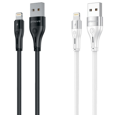 Кабель Proove Soft Silicone USB to Lightning 2.4A (2m) — Придбати в Україні