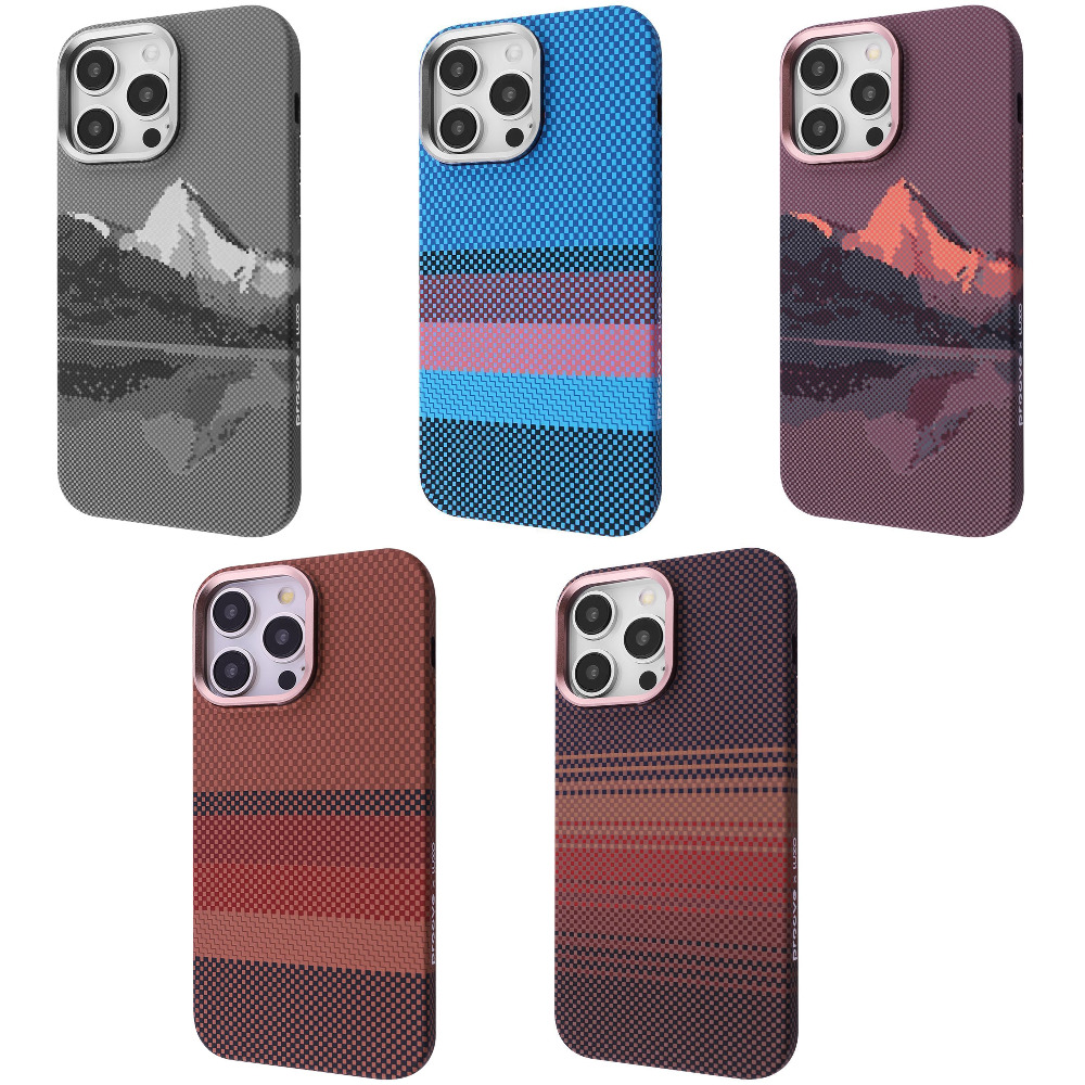 Чохол Proove Gleam Case with Magnetic Ring iPhone 15 Pro Max graphite на малюнкі №1