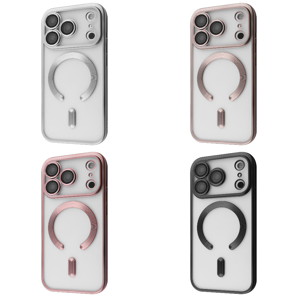 Чохол Metal Matte Case with Magnetic Ring iPhone 17 Pro Max
