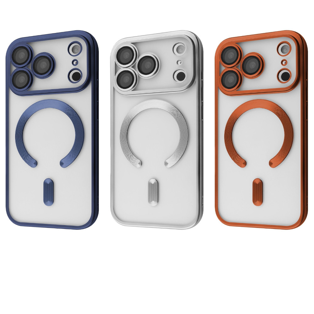 Чохол Metal Matte Case with Magnetic Ring iPhone 17 Pro Max cosmic orange на картинке №1