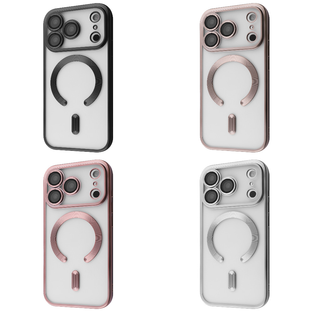 Чохол Metal Matte Case with Magnetic Ring iPhone 17 Pro