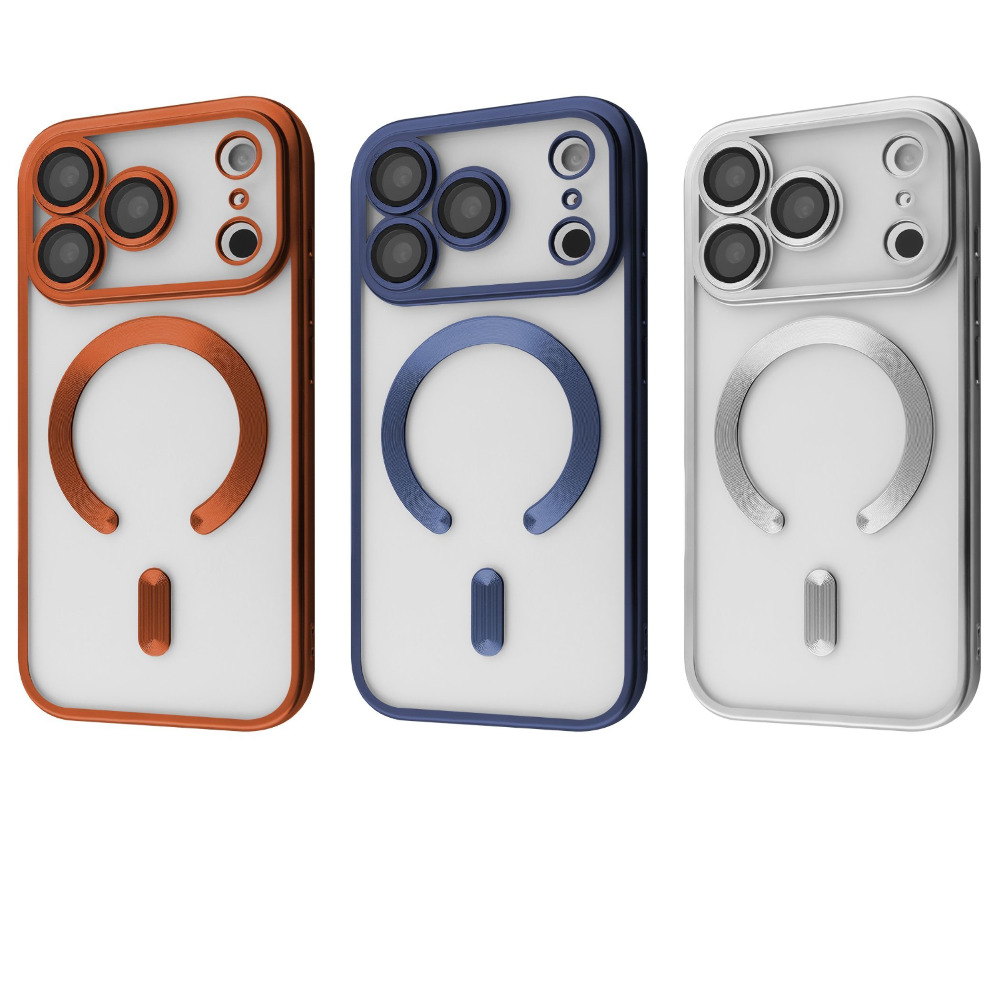 Чохол Metal Matte Case with Magnetic Ring iPhone 17 Pro deep blue на картинке №1