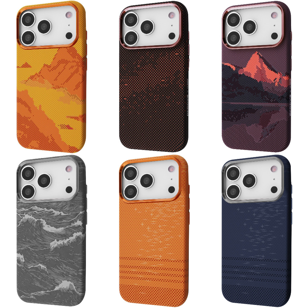 Чохол Proove Gleam Case with Magnetic Ring iPhone 17 Pro Max silver ocean (65183) Океанічний сріблястий на малюнкі №1