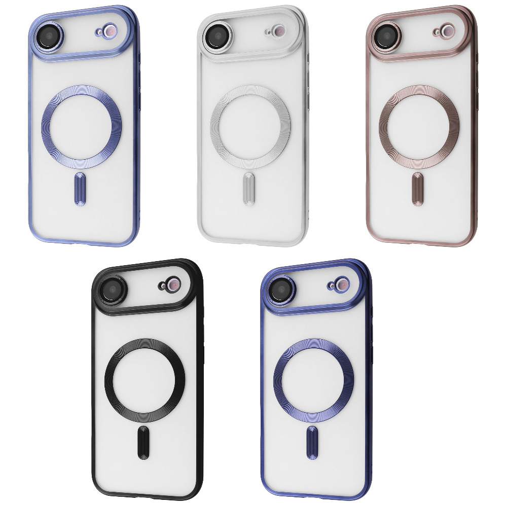 Чохол Metal Matte Case with Magnetic Ring iPhone 17 Air gold на картинке №1