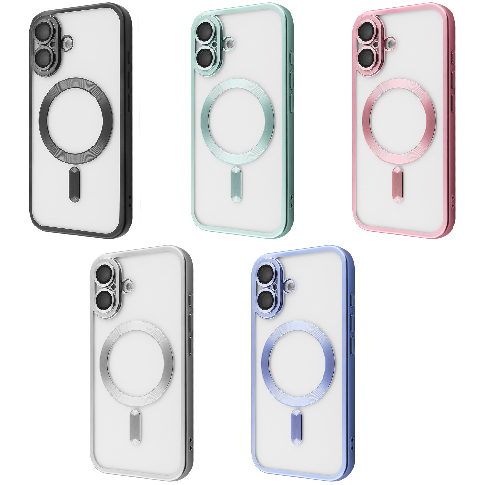 Чехол Metal Matte Case with Magnetic Ring iPhone 17