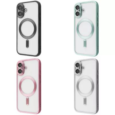 Metal Matte Case with Magnetic Ring iPhone — Придбати в Україні
