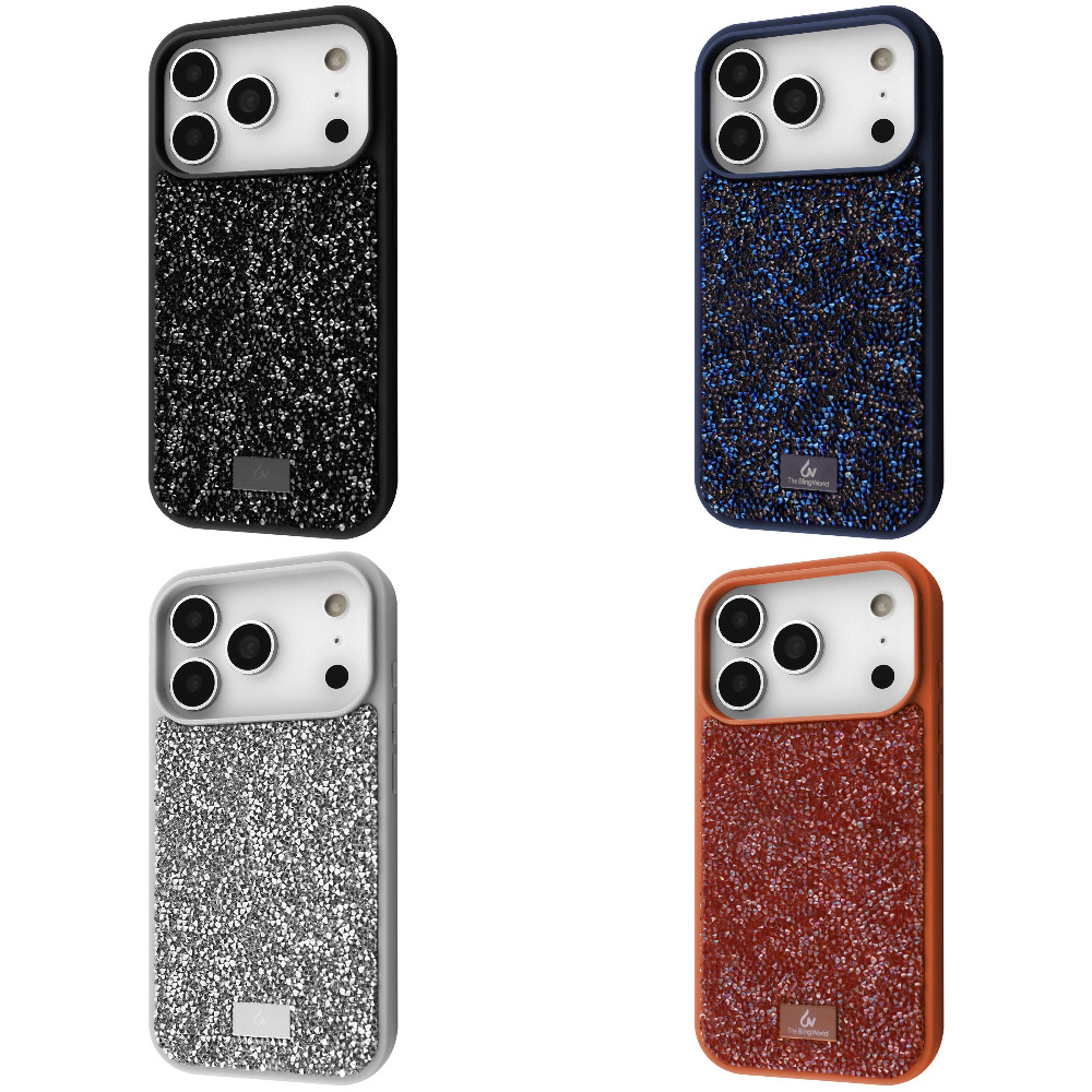 Чохол Bling World Rock Diamond (TPU) iPhone 17 Pro — Придбати в Україні