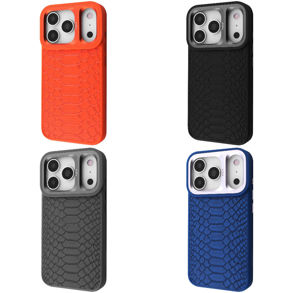 Чохол Kajsa Snake Pattern with Magnetic Ring iPhone 17 Pro Max — Придбати в Україні