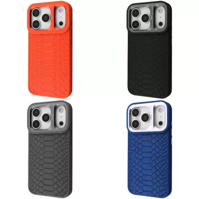 Kajsa Snake Pattern with Magnetic Ring iPhone — Придбати в Україні