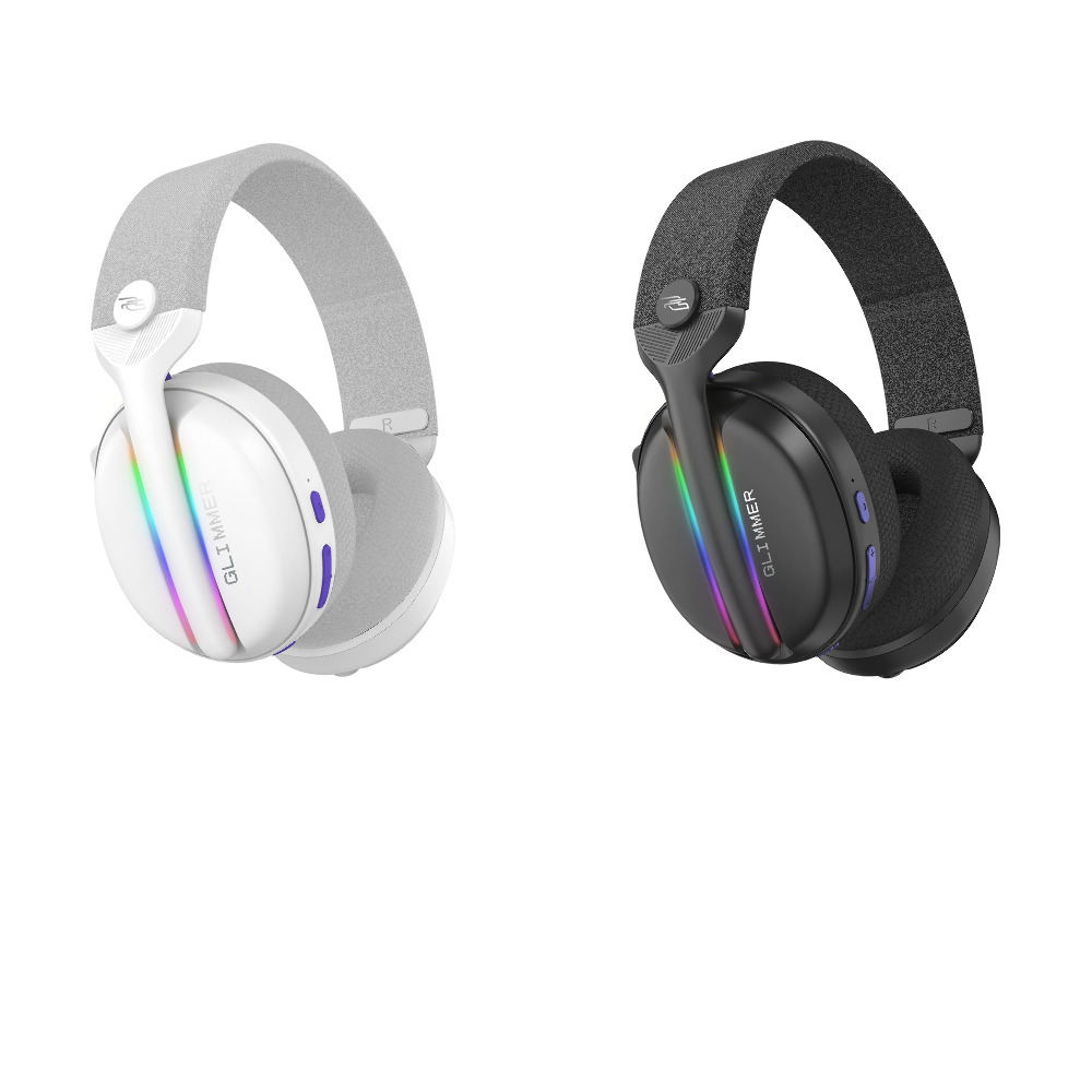 Бездротова ігрова гарнітура Proove Gaming Glimmer (APP) black/purple на малюнкі №1