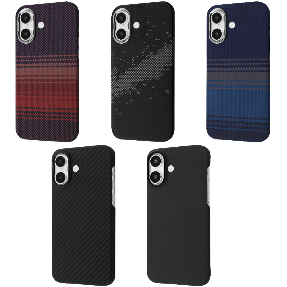 Чехол Proove Carbon Slim with Magnetic Ring iPhone 17 onyx на картинке №1