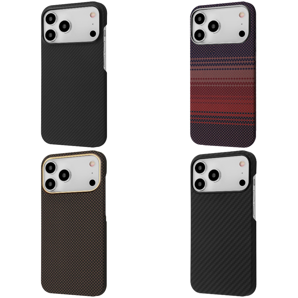 Чехол Proove Carbon Slim with Magnetic Ring iPhone 17 Pro sunflare на картинке №1