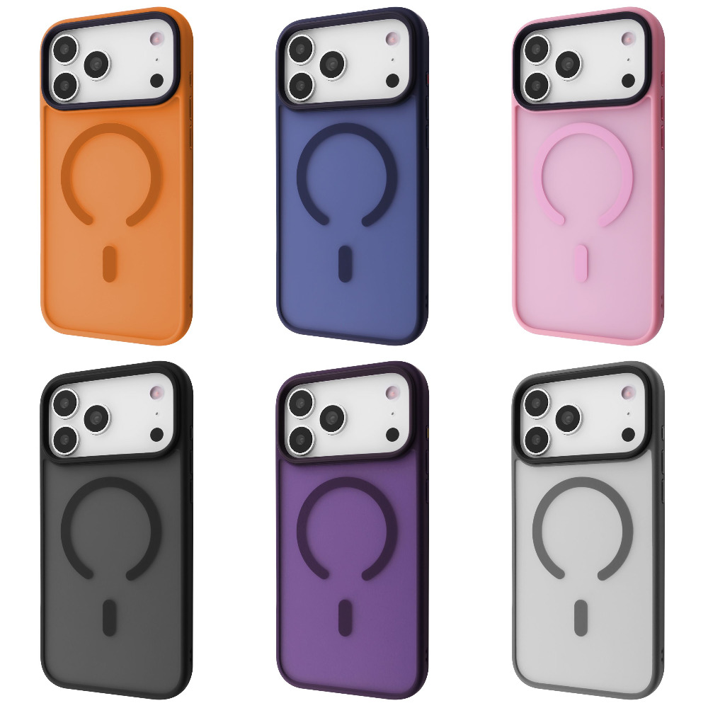 Чохол WAVE Matte Insane Case with Magnetic Ring iPhone 17 Pro Max cosmic orange на малюнкі №1