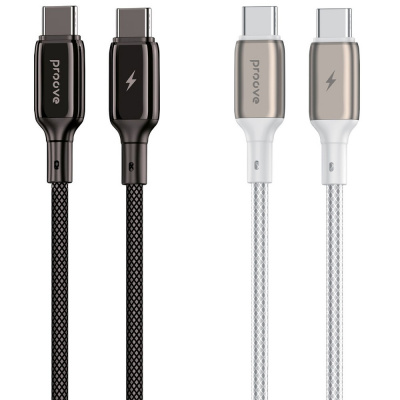 Кабель Proove Dense Metal Type-C to Type-C 60W (2m) — Придбати в Україні