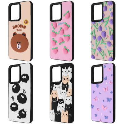 Купить Чехол WAVE Doodle Case Xiaomi Redmi 13C 4G/Poco C65 64564 - Ncase