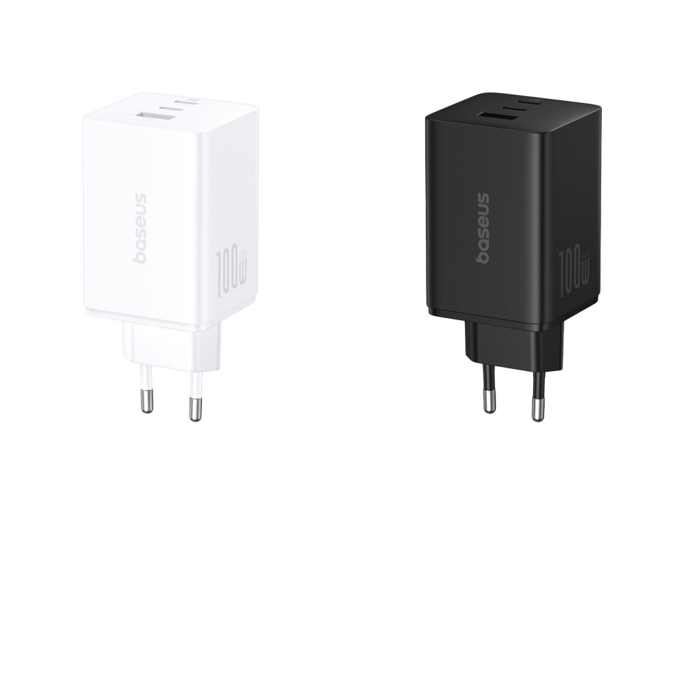 МЗП Baseus EnerFill FE11 Fast Charger 100W  ( 2Type-C+USB ) — Придбати в Україні