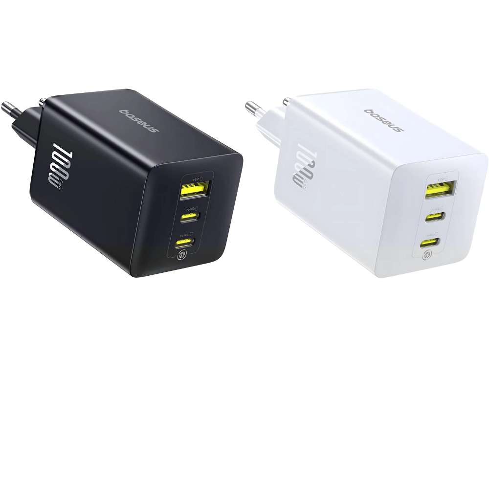 МЗП Baseus EnerFill FE22 100W (2*Type-C+USB) — Придбати в Україні