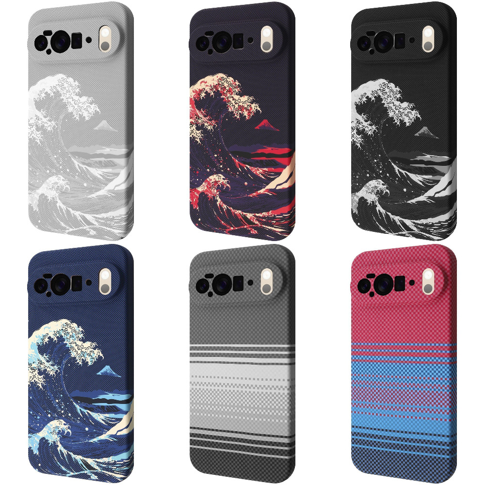 Чехол WAVE Gleam Case with Magnetic Ring Google Pixel 10 Pro XL red sunset (70958) Красный закат на картинке №1