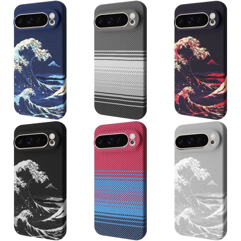 Чехол WAVE Gleam Case with Magnetic Ring Google Pixel 9 Pro XL red sunset (70963) Красный закат на картинке №1