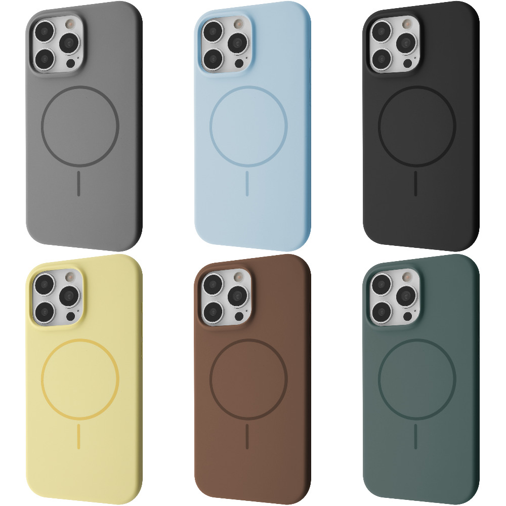 Чехол WAVE Color Circle с магнитным кольцом iPhone 15