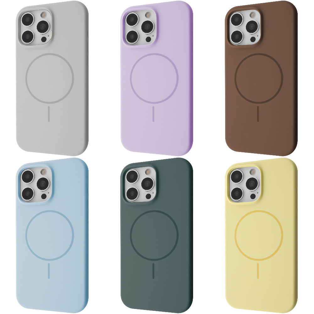 Чехол WAVE Color Circle с магнитным кольцом iPhone 15 Pro Max