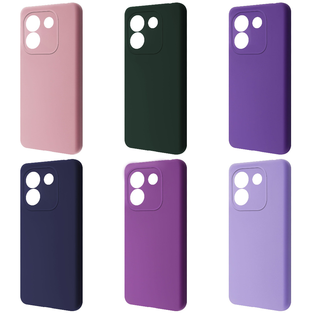 Чехол WAVE Full Silicone Cover Xiaomi Redmi Note 17 Pro Max rose pink (71389) Розовый на картинке №1