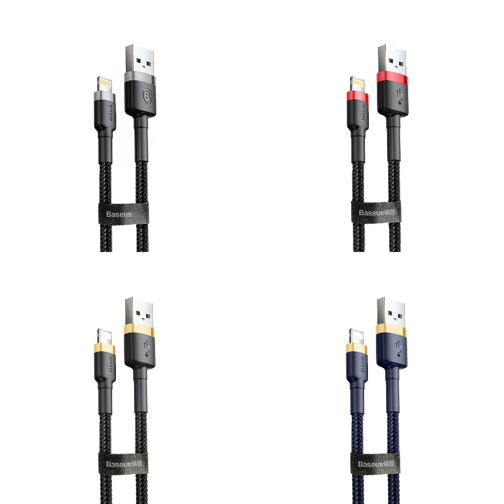 Кабель Baseus Cafule Lightning 2.4A (1m) — Придбати в Україні