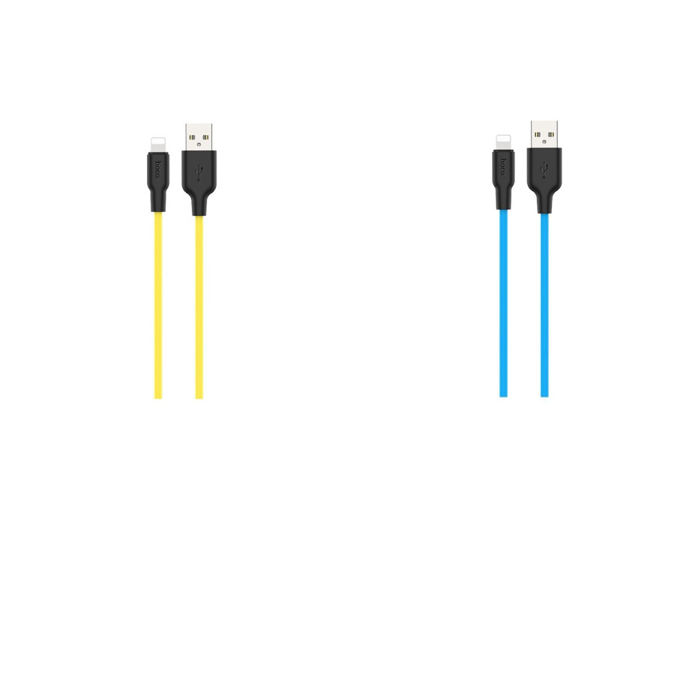 Cable Hoco X21 Plus Silicone Lightning (1m)