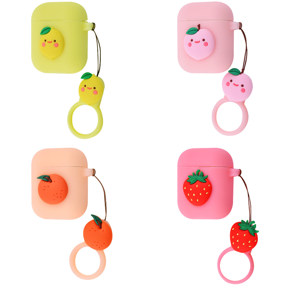Чехол Fruits Silicone Case for AirPods 1/2