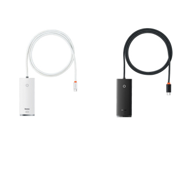 USB-Хаб Baseus Lite Series 4-in-1 (Type-C to USB 3.0*4 ) (1m) — Придбати в Україні