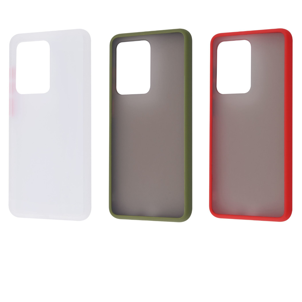 Чехол Matte Color Case (TPU) Samsung Galaxy S20 Ultra (G988B)