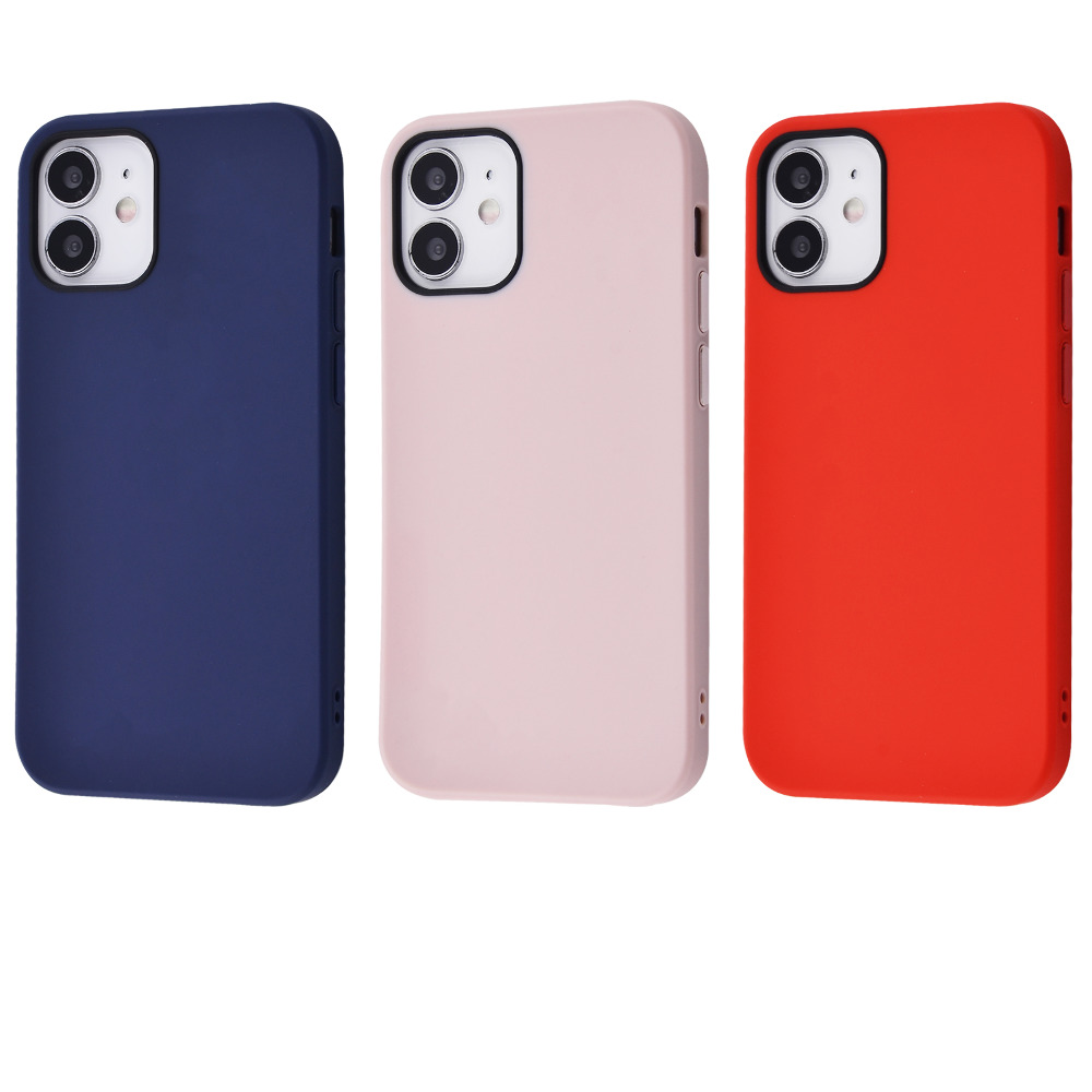 Чехол TOTU Soft Colorful Case Metal Buttons (PC) iPhone 12 mini