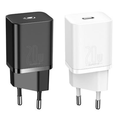МЗП Baseus Super Silicone Quick Charger Charger 20W (Type-C) — Придбати в Україні