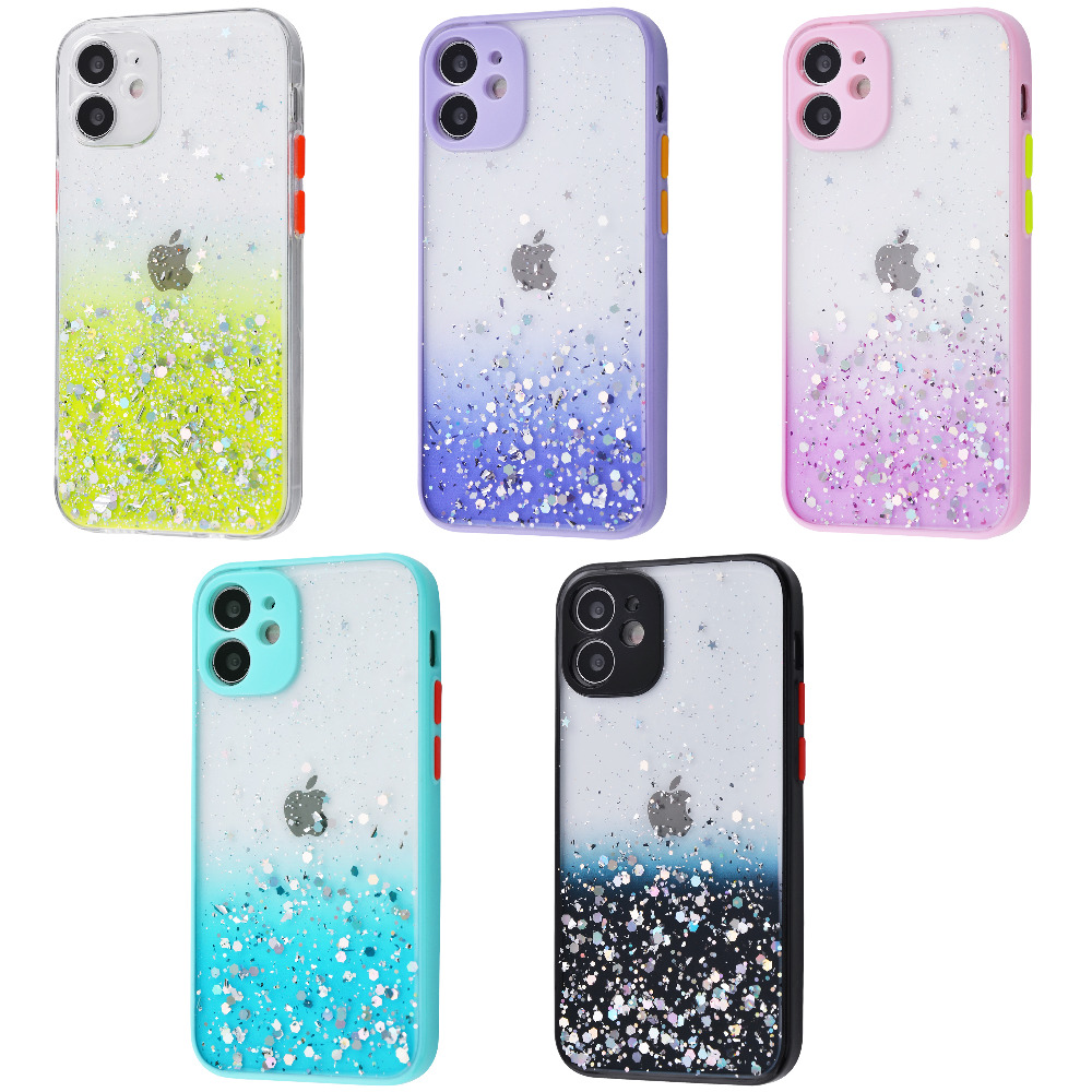 Чехол WAVE Sparkles Case (TPU) iPhone 12 mini