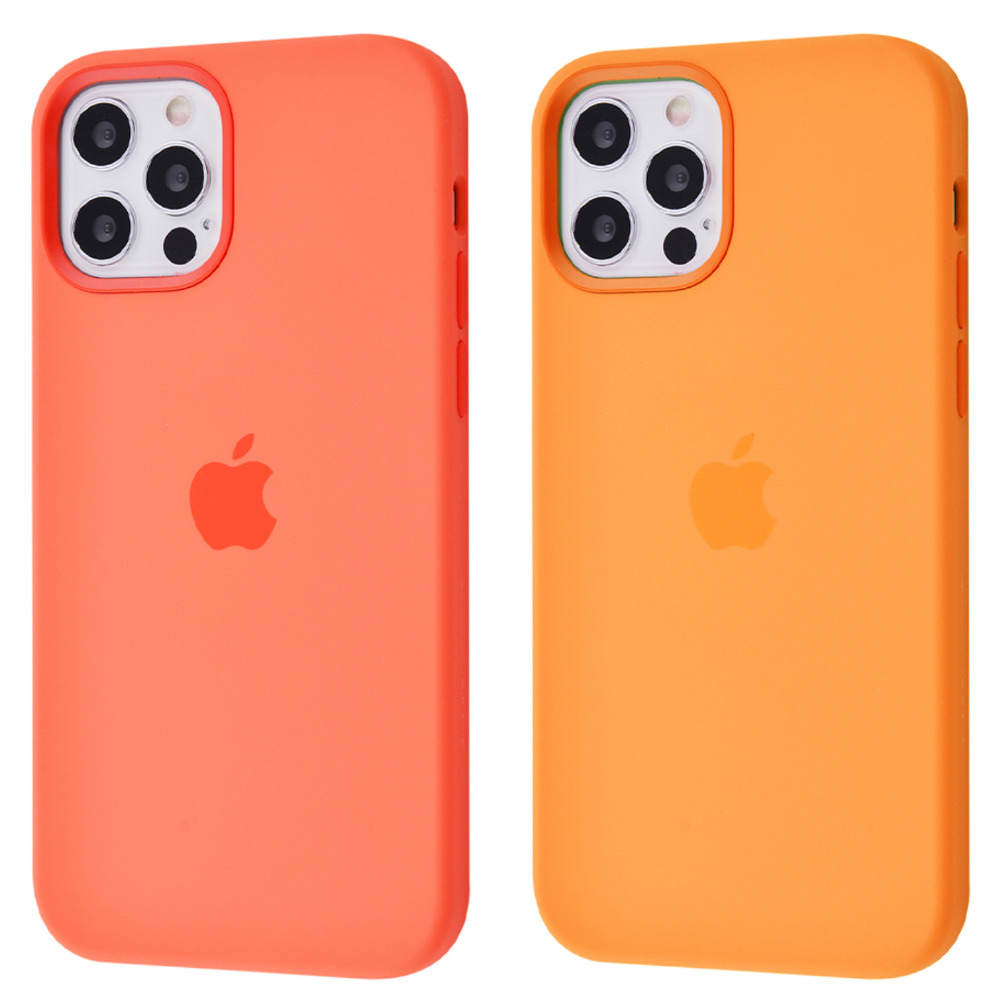 Чехол Silicone Case with MagSafe and Splash Screen iPhone 12/12 Pro