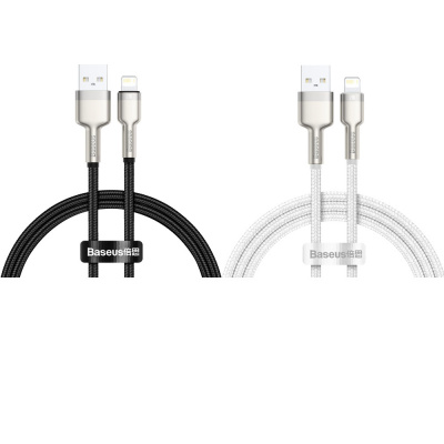 Купить Кабель Baseus Cafule Metal Lightning 2.4A (2m) 31093 - Ncase