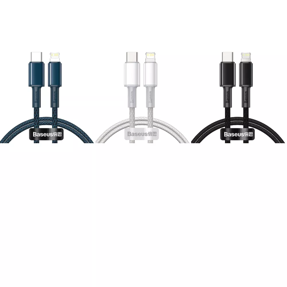 Кабель Baseus High Density Braided Type-C to Lightning PD 20W (1m)
