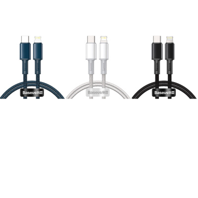Купить Кабель Baseus High Density Braided Type-C to Lightning PD 20W (1m) 31106 - Ncase