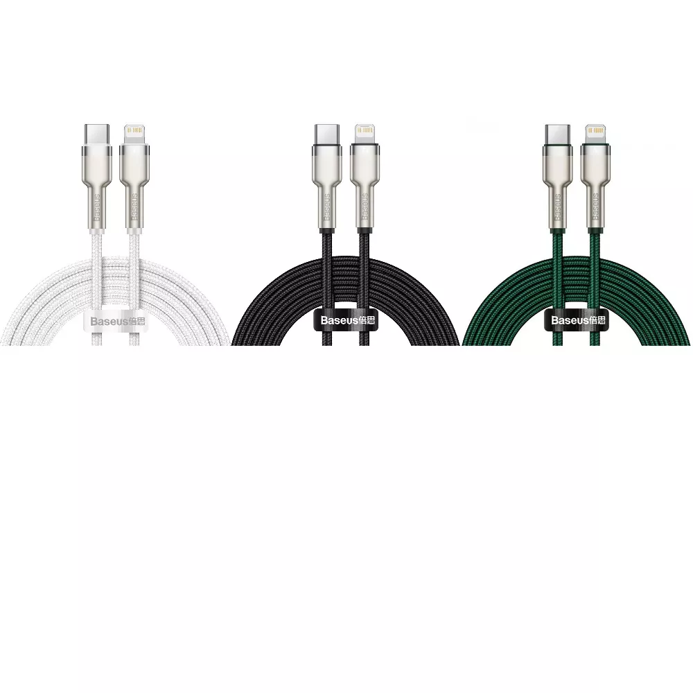 Кабель Baseus Cafule Metal Type-C to Lightning PD 20W (2m) — Придбати в Україні