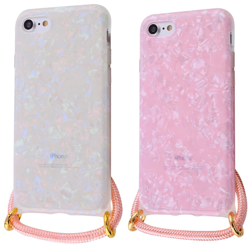Confetti Jelly Case with Cord (TPU) iPhone 7/8/SE 2