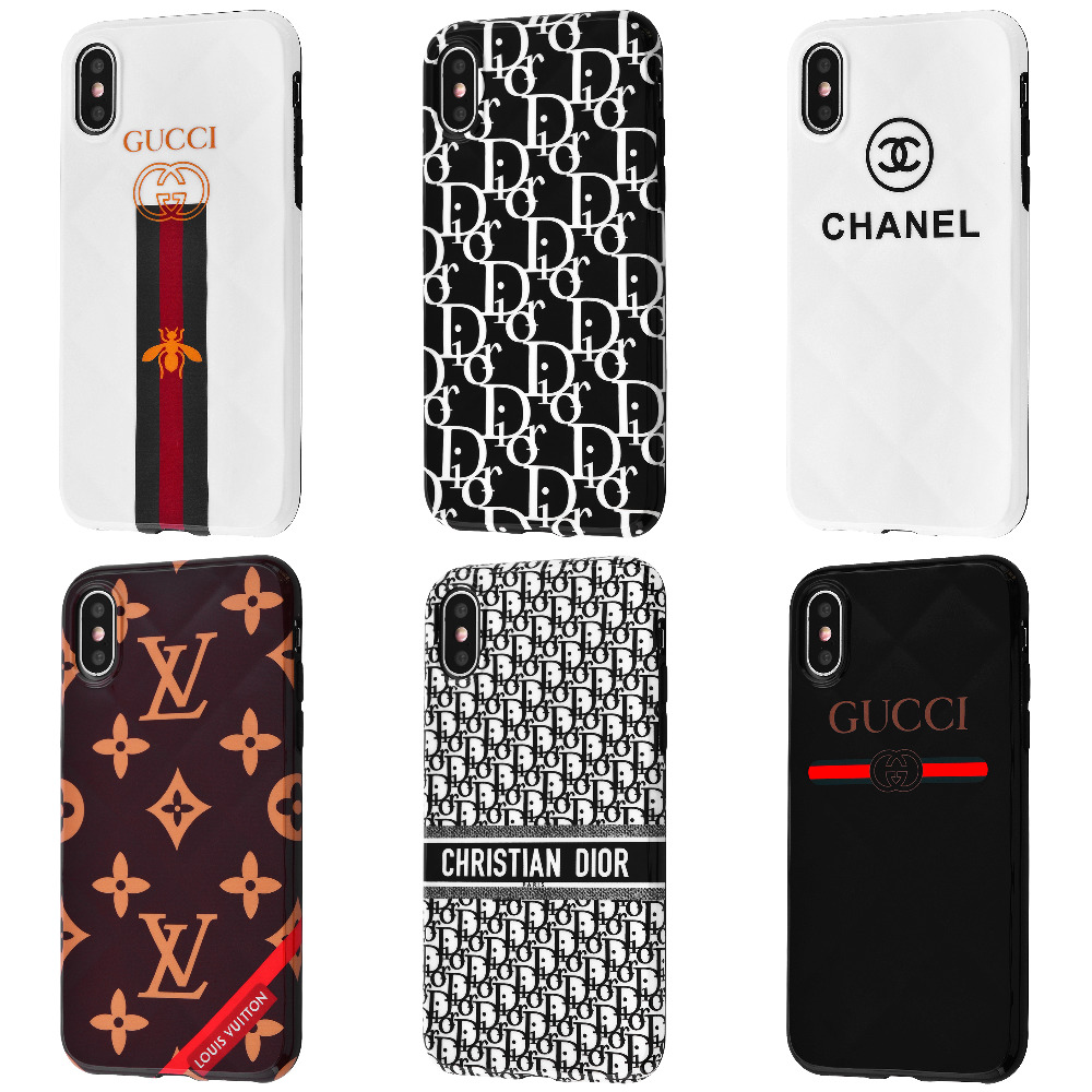 Чехол Fashion Brand Case (TPU) iPhone Xs Max