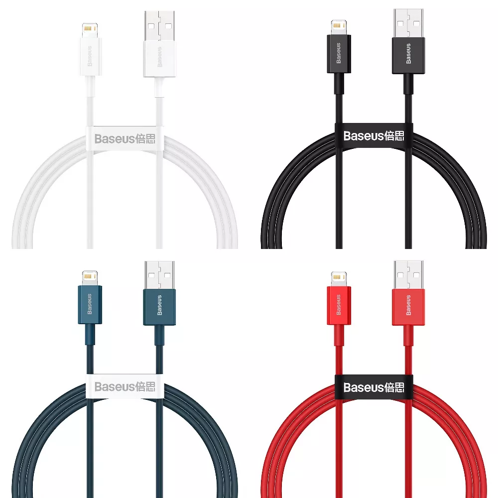 Кабель Baseus Superior Series Fast Charging Lightning 2.4A (1m) — Придбати в Україні