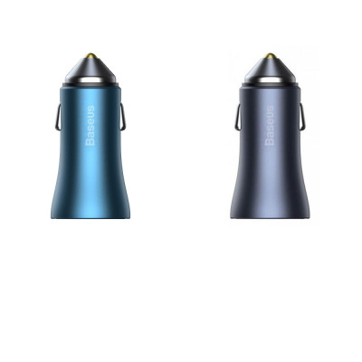 АЗП Baseus Golden Contactor Pro 40W USB + Type-C + Cable Type-C to Lightning (1m) — Придбати в Україні