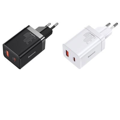МЗП Baseus Super Si Pro Quick Charger (Type-C+USB) 30W — Придбати в Україні