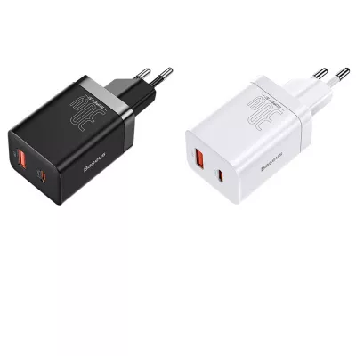 СЗУ Baseus Super Si Pro Quick Charger (Type-C+USB) 30W — Придбати в Україні