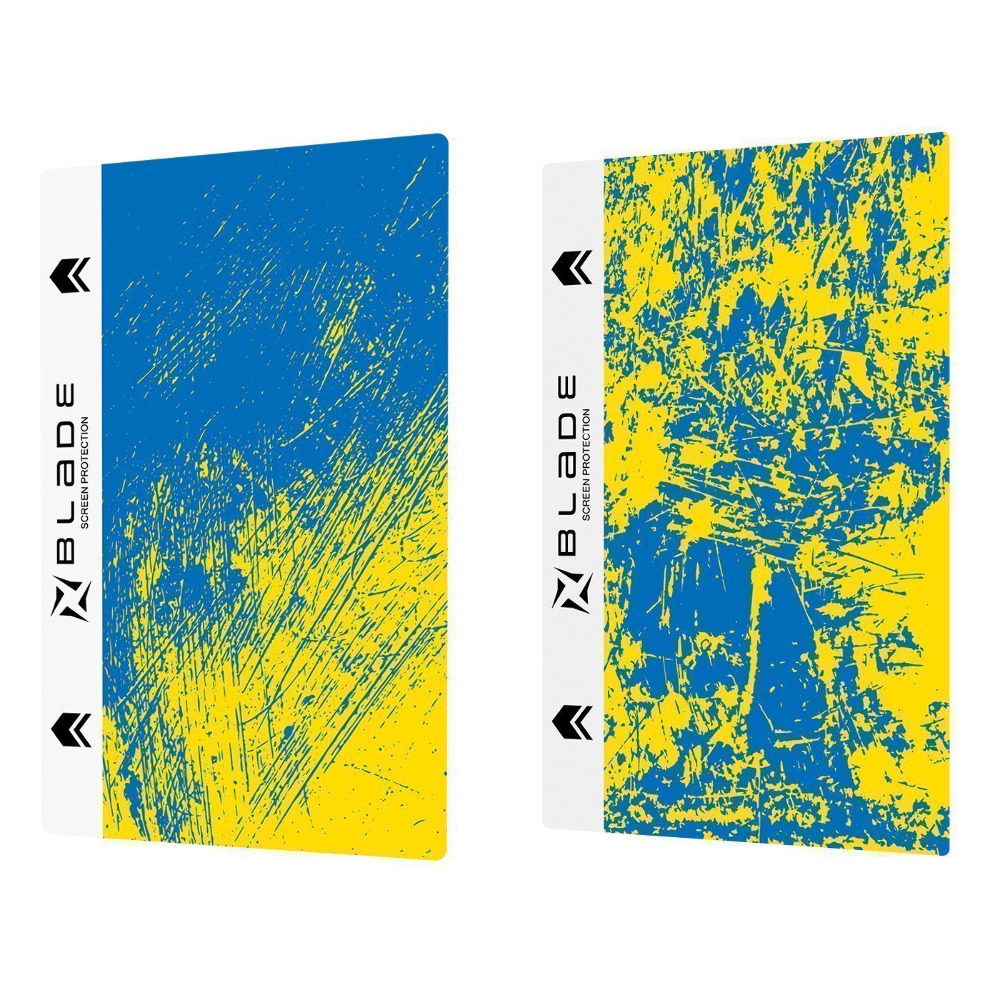 Защитная гидрогелевая пленка BLADE Hydrogel Screen Protection back Ukrainian series